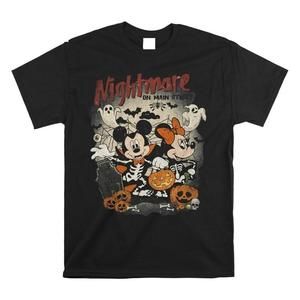 Retro Mickey Minnie Halloween T-Shirt